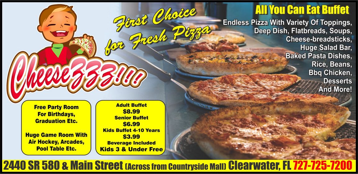 Coupon for Cheese ZZZ Pizza & Buffet